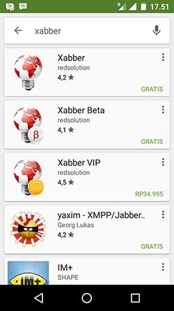 Aplikasi Xabber Untuk Android